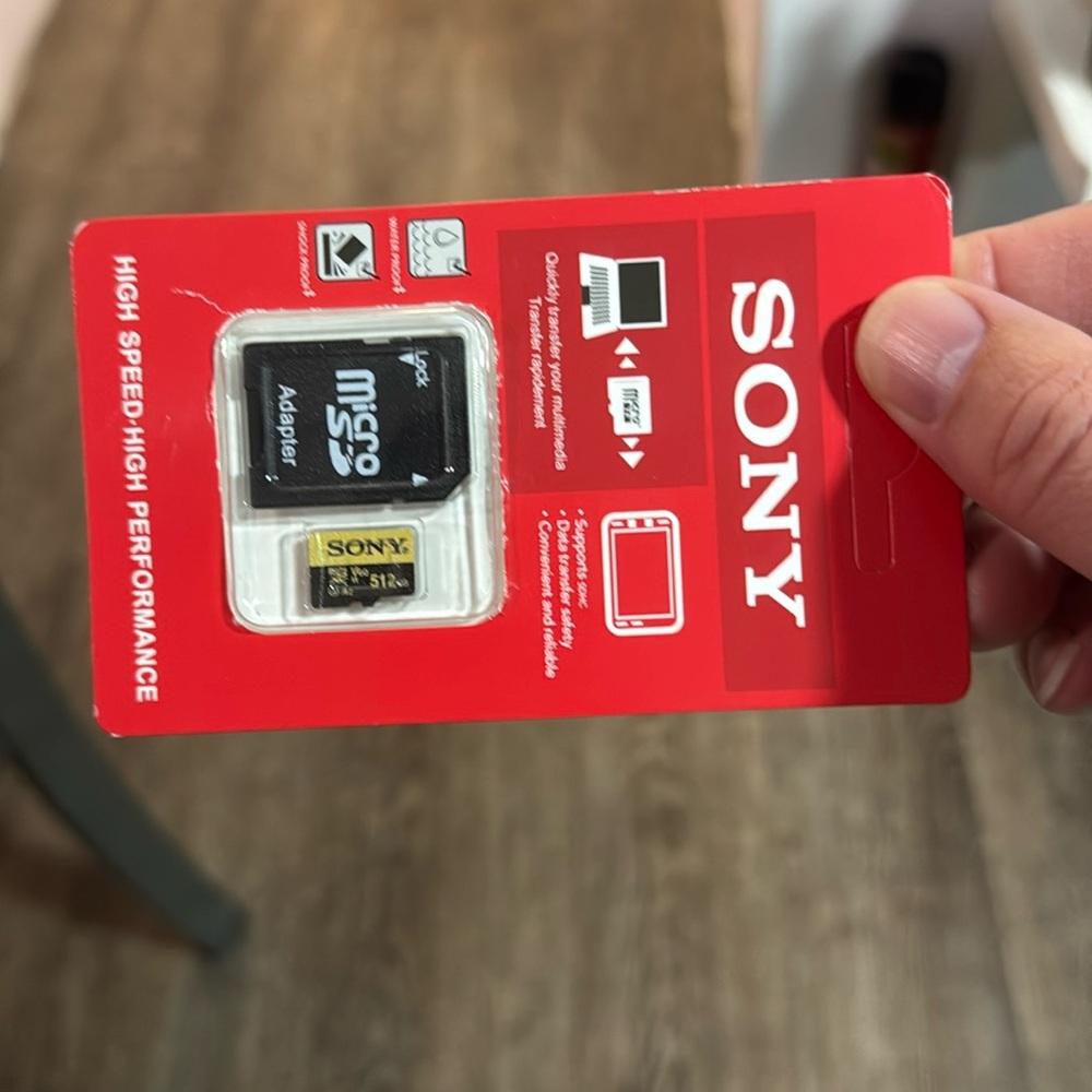 Sony Memory Micro sd Card 512 gb